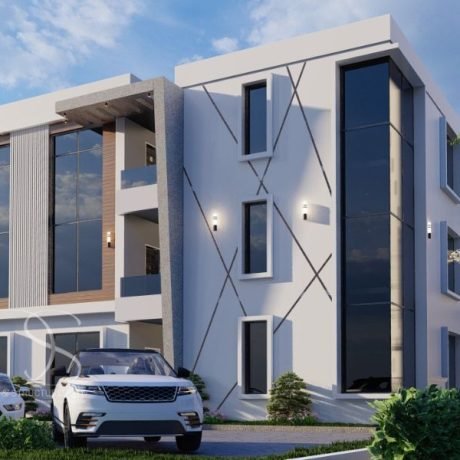 Plan ADFL20-6 Unit Apartment Complex | 1 & 2 Bedroom Flats on 380 Sq.m