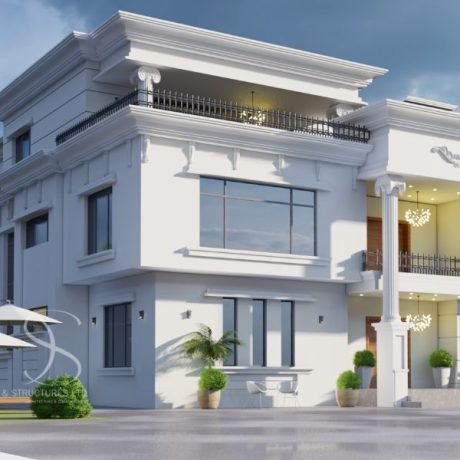 Plan BLDU59-5 Bedroom Duplex Design on 600 Sq.m Land