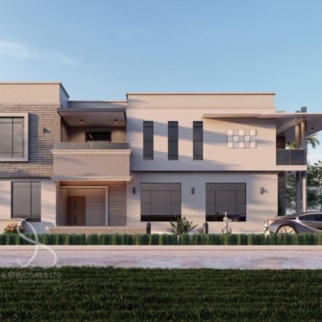 Plan DADU70-5 Bedroom Duplex on 900 Sq.m Land
