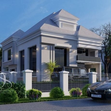 Plan FRDU24-4 Bedroom Duplex on 510sq.m Land