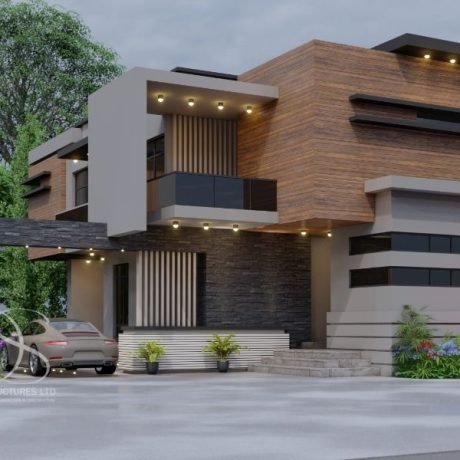 Plan HODU20-3Bedroom Mini Duplex on 330 Sq.m Land