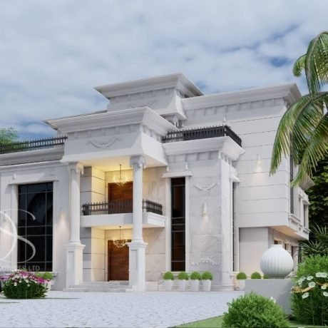Plan JEDU37-6 Bedroom Luxury Mansion on 400 Sq.m Land