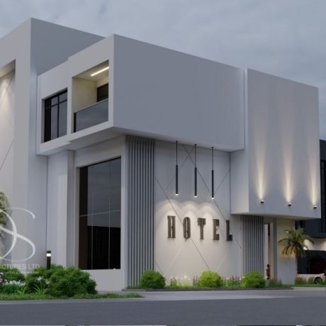 Plan JPHO04-35 Room Hotel on 1,950 Sq.m Land