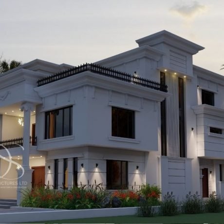 Plan KDDU31-6 Bedroom Mansion on 755 Sq.m