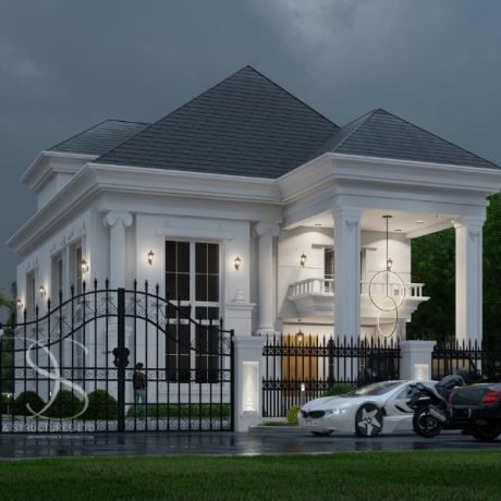 Plan MDDU60-4 Bedroom Duplex with Basement on 500 Sq.m Land