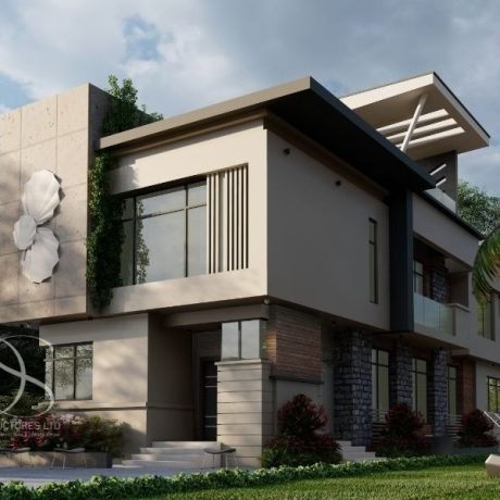 Plan NODU29-4 Bedroom Duplex on 392 Sq.m Land