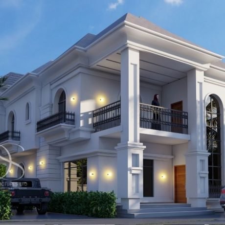 Plan ODDU34-5 Bedroom Duplex on 450 Sq.m