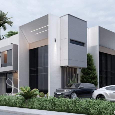 Plan SIDU72-4 Bedroom Duplex on 690 Sq.m Land