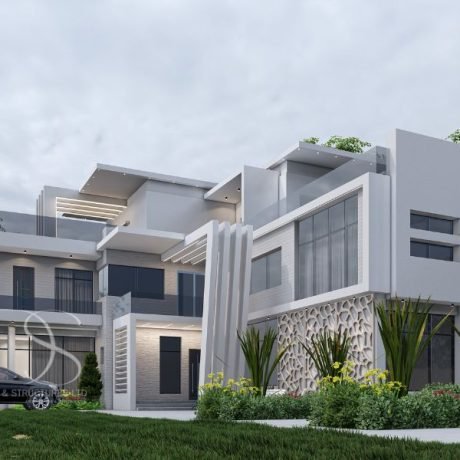 Plan TIDU71-6 Bedroom Duplex on 900 Sq.m Land