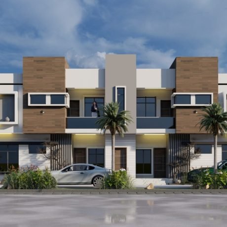 Plan AFFL23-12 Bedroom Duplex on 645 Sq.m Land
