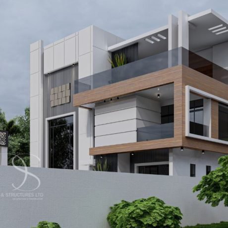 Plan YUDU63-4Bedroom Duplex Architectural Plan on 480 Sq.m Land